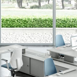 Mobili per ufficio Quadrifoglio: scrivanie e reception